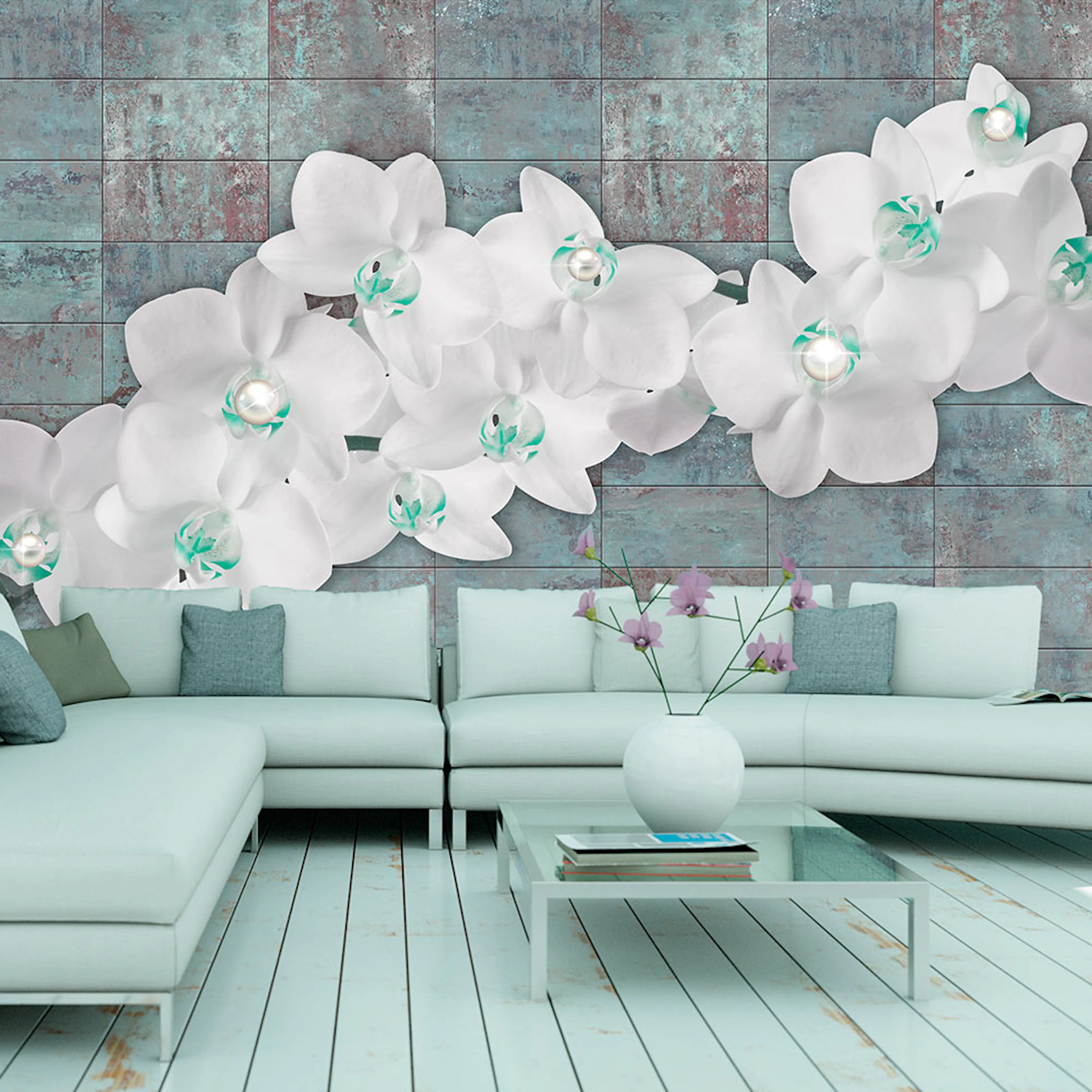 Fototapet Arkiio Orchids With Pearls