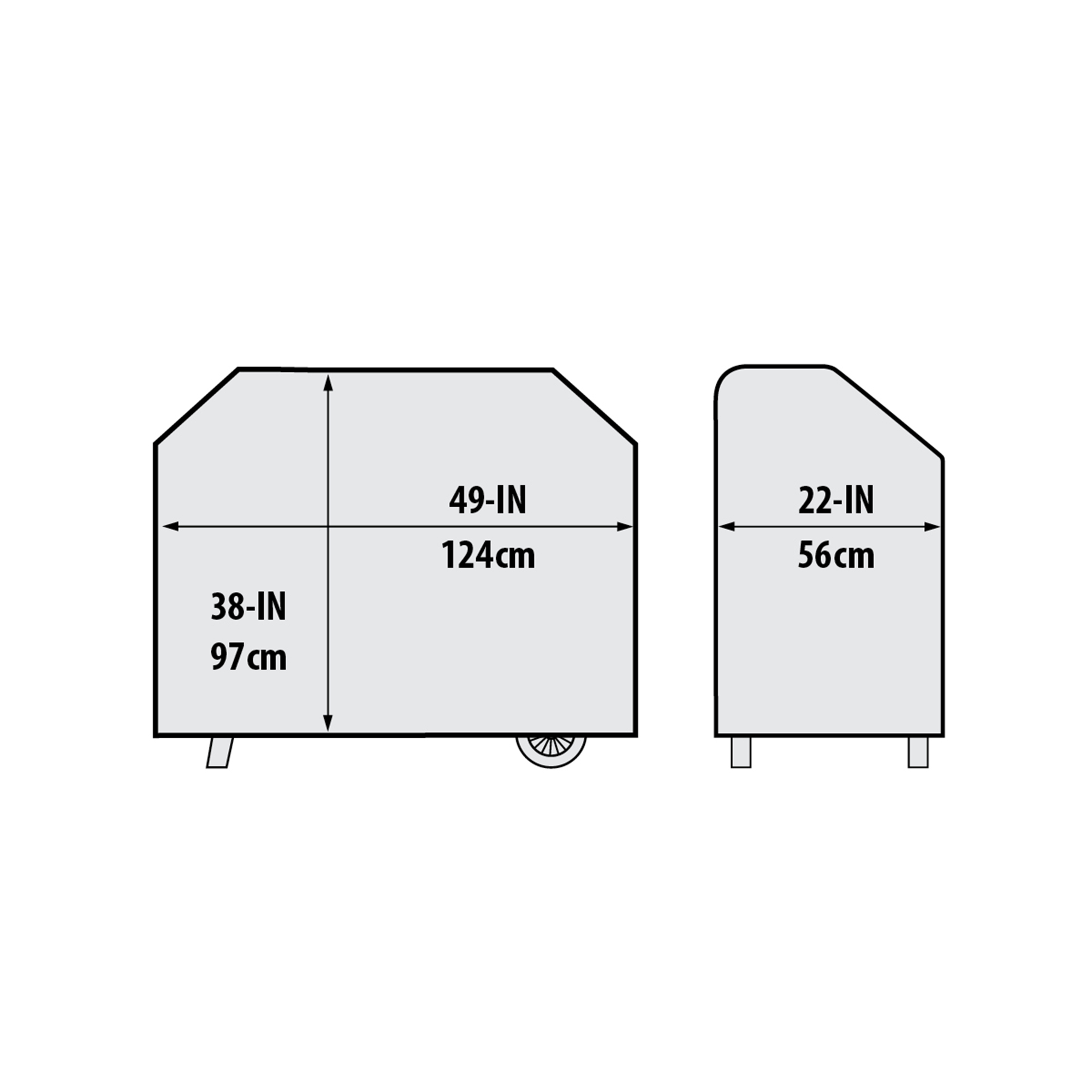 Grillöverdrag Broil King  Select till Pelletsgrill Crown 500 Pellet