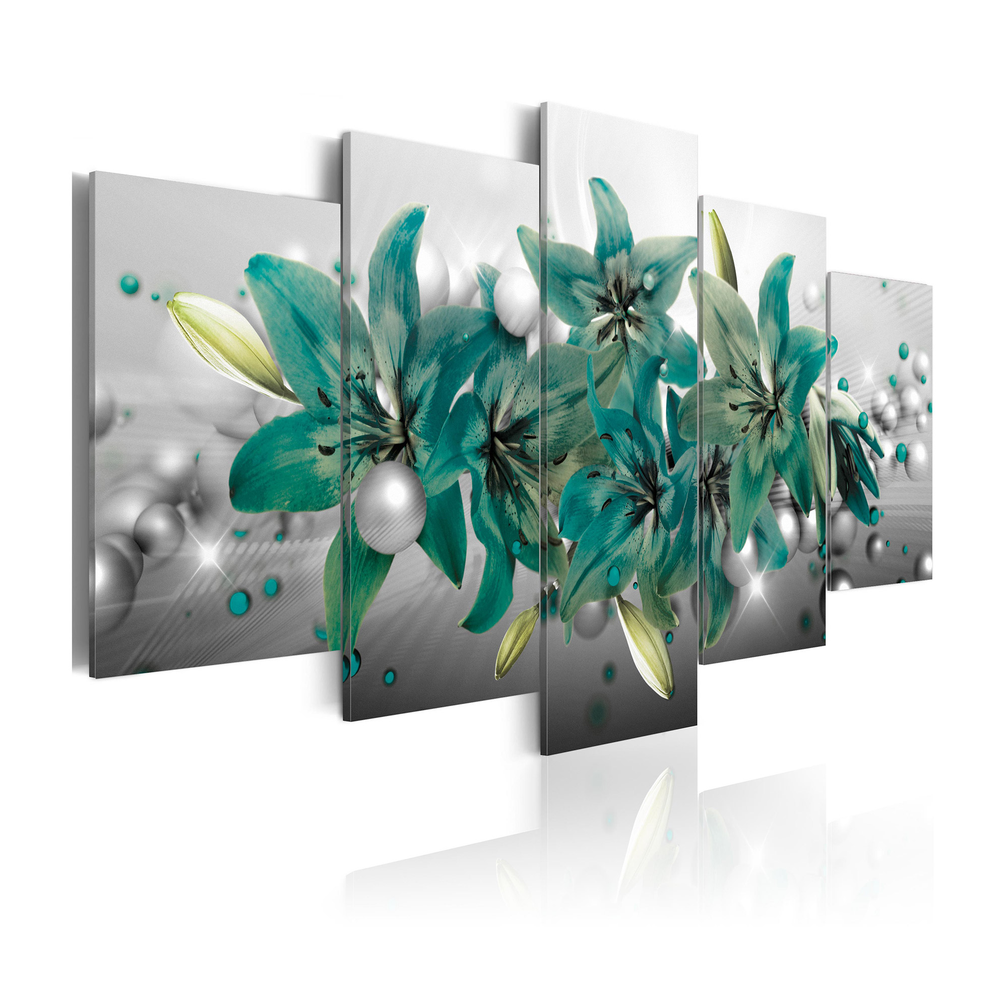 Tavla Arkiio Turquoise Bouquet