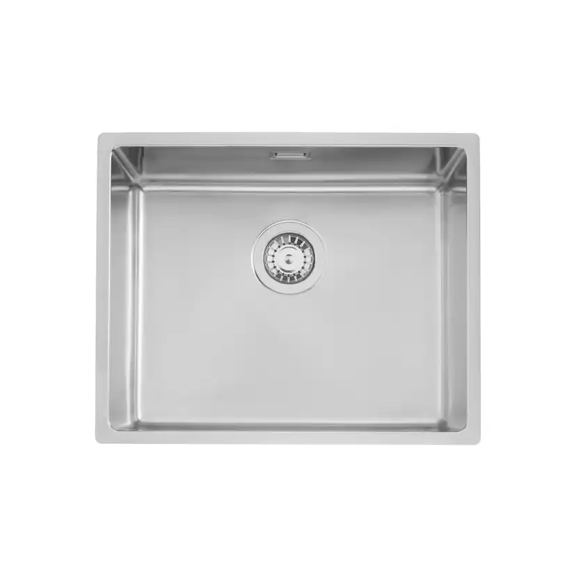Diskho Stala Lagom-50 med Köksblandare Scandtap Steel Equip D