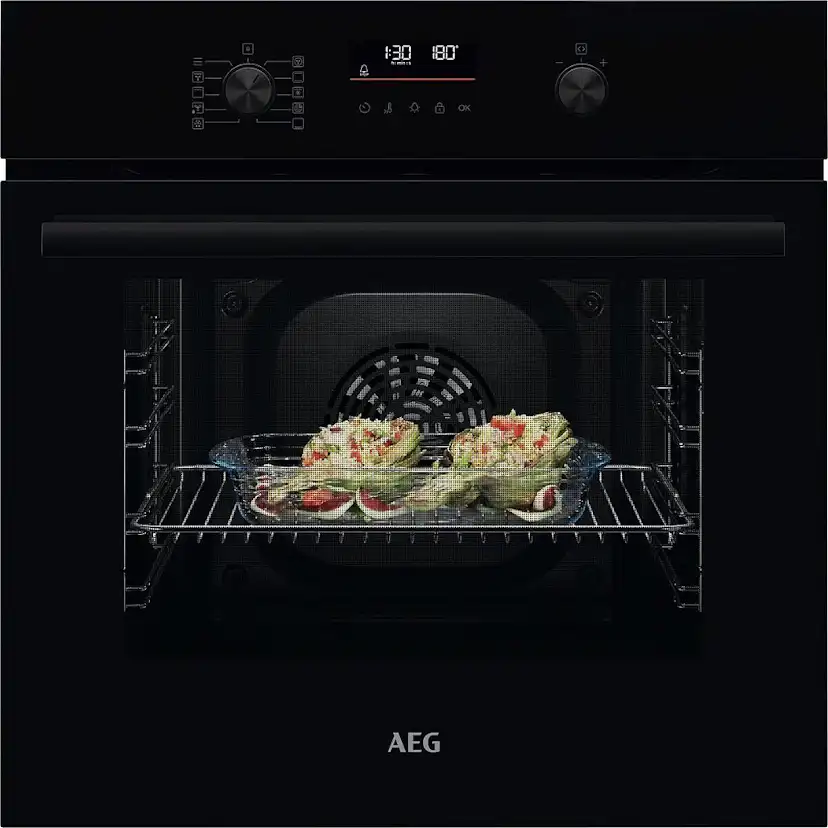 Inbyggnadsugn AEG TU5PB40NCK SurroundCook Svart med Grillfunktion
