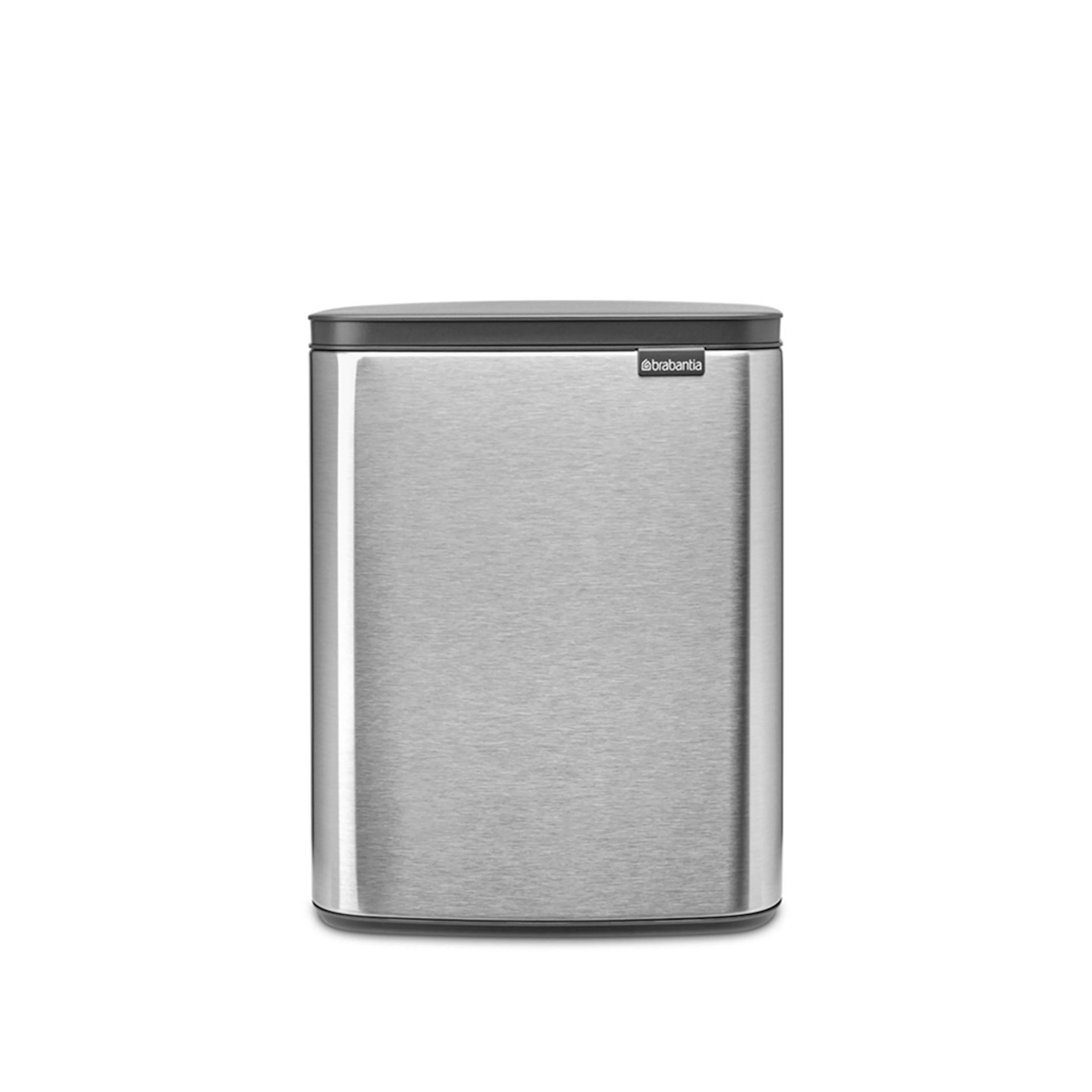 Bo Avfallshink, 12L - Matt Steel Fingerprint Proof Matt Stål
