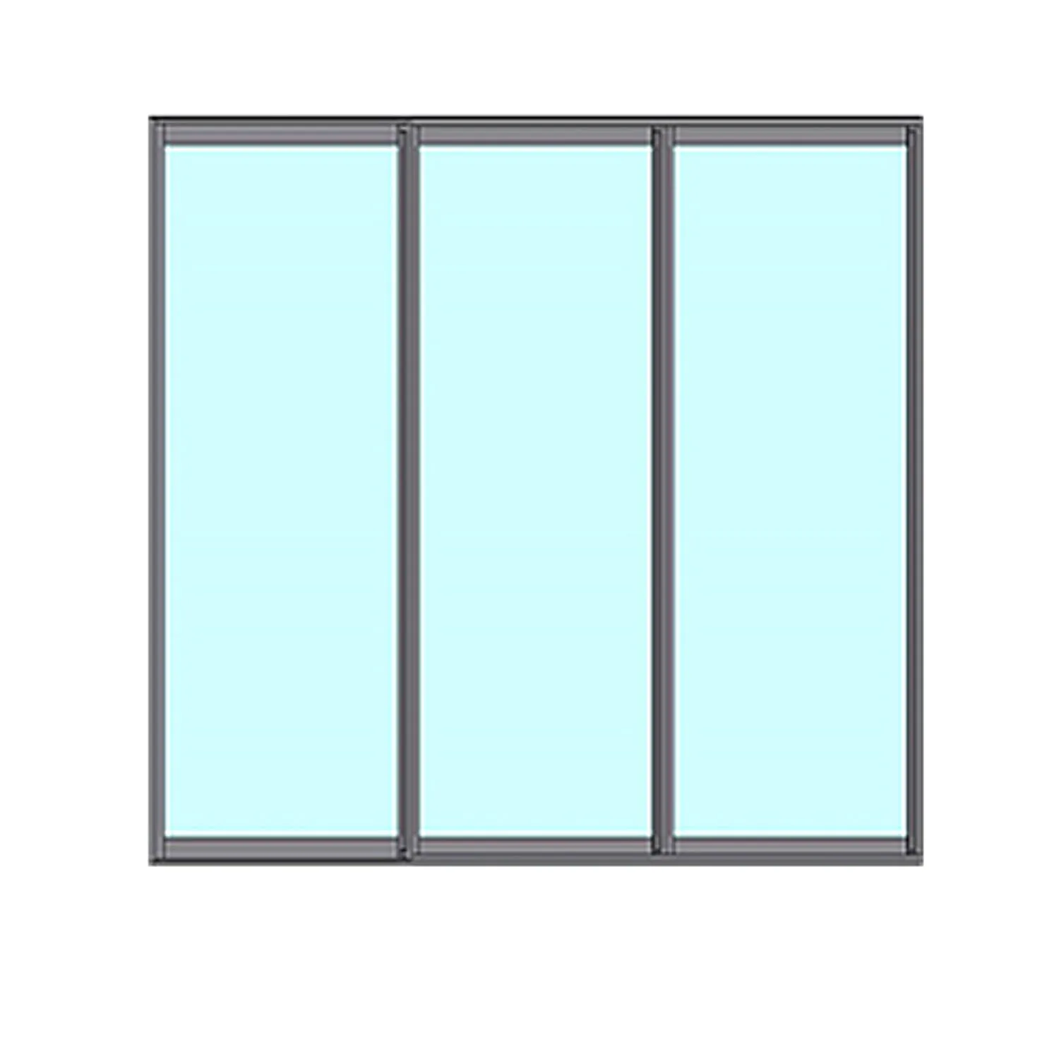 Fast Väggparti Novoroom Ultra 3-Delat