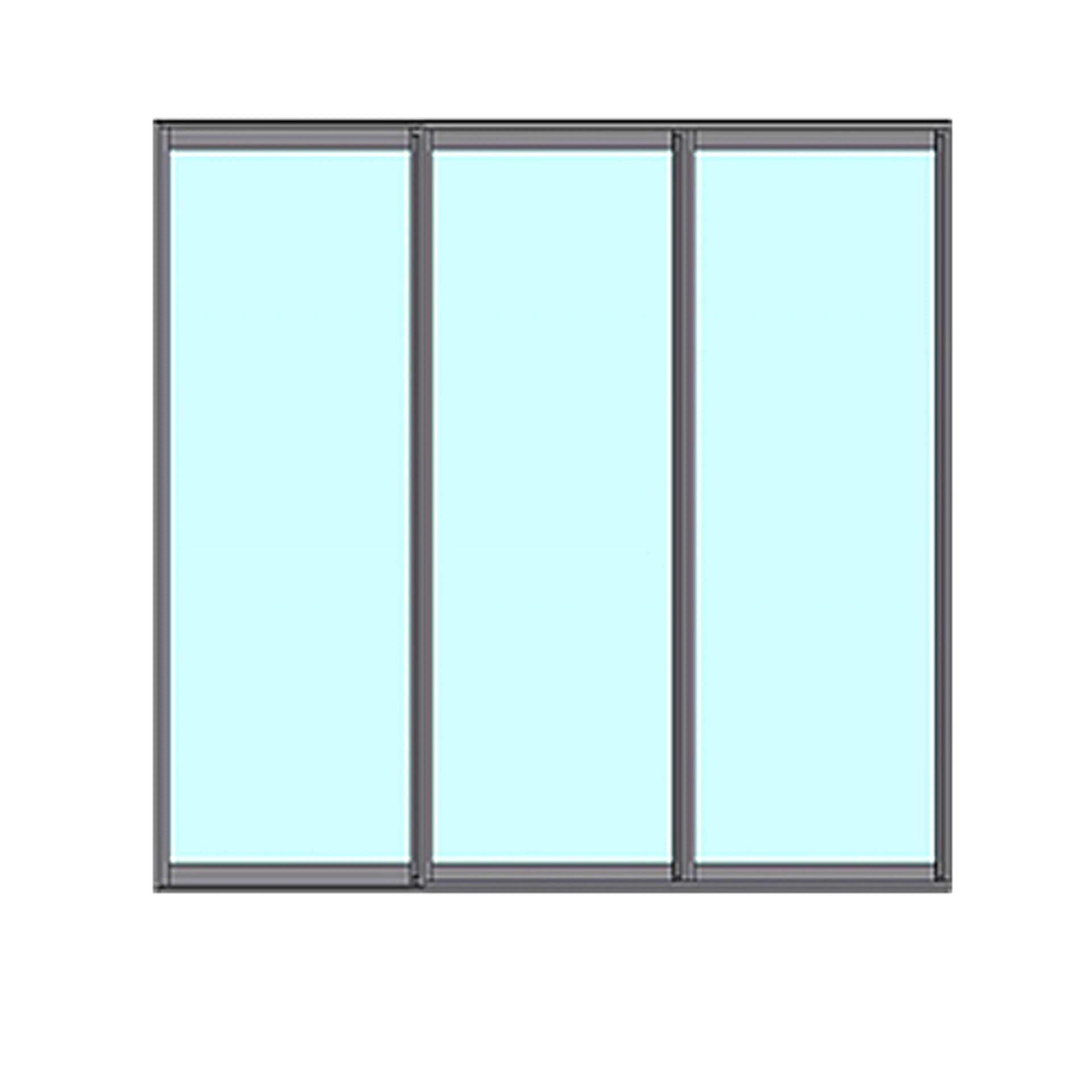 Fast Väggparti Novoroom Ultra 3-Delat