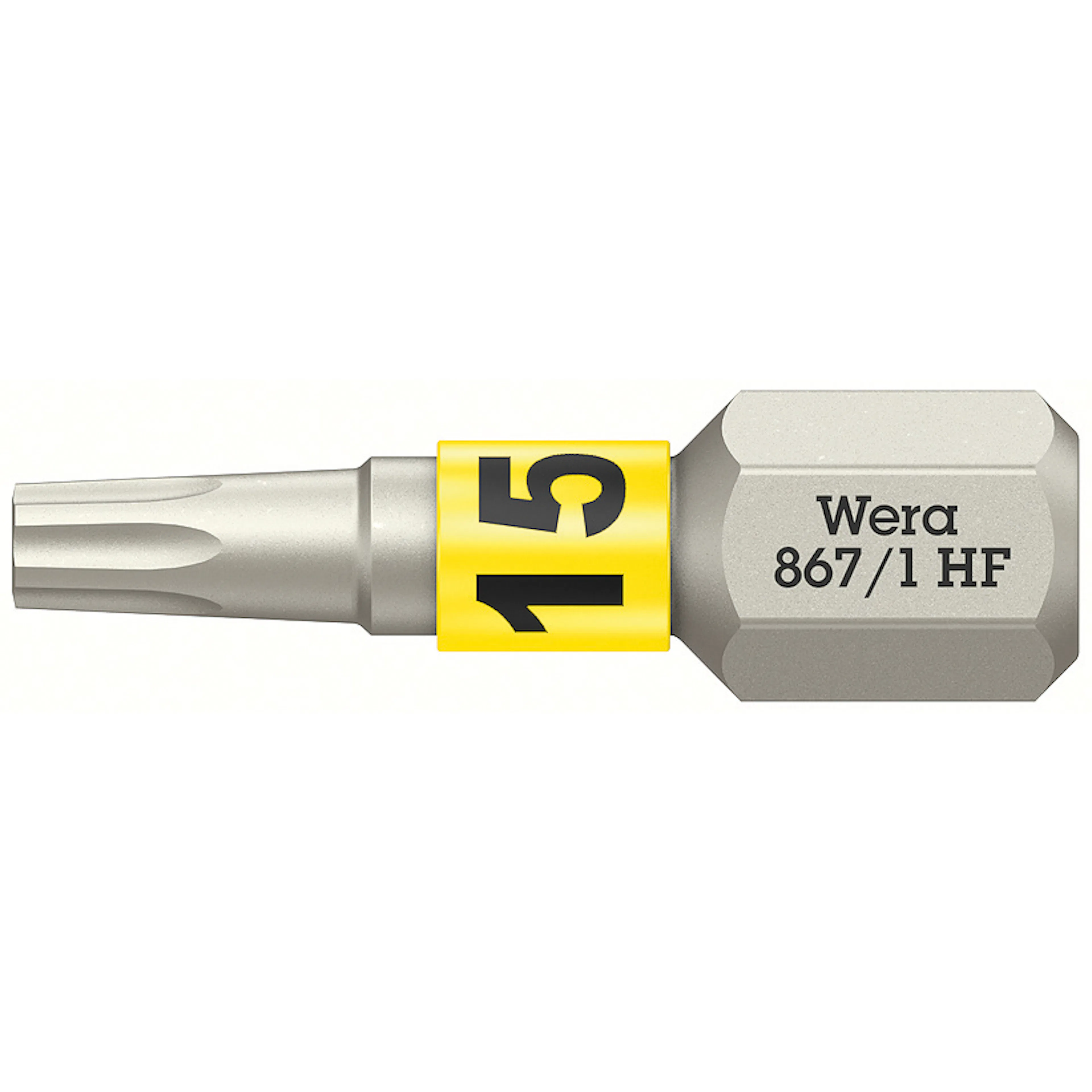 BITS WERA 867/1 TORX HF TX15 LÄNGD 25MM HÅLLARFUNKTION Tx15