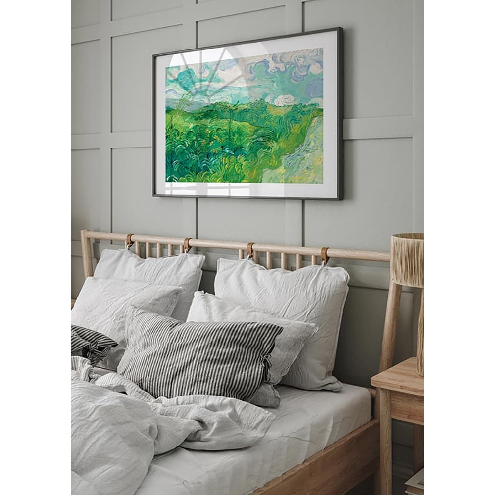 Poster Gallerix Green Wheat Fields Auvers By Vincent van Gogh