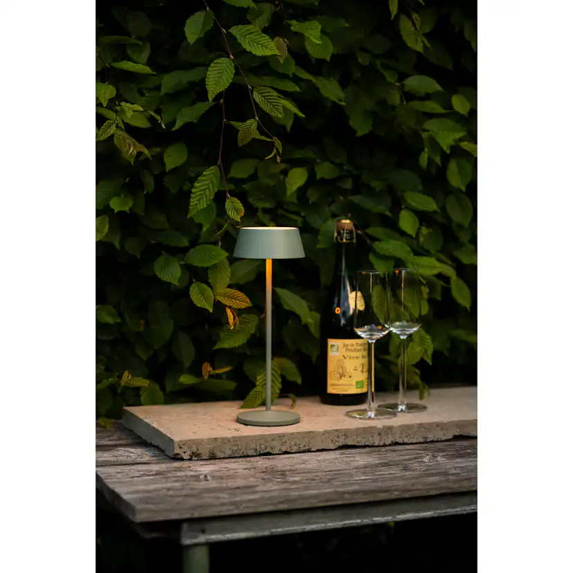 Bordslampa Gnosjö Konstsmide Menton USB Portabel