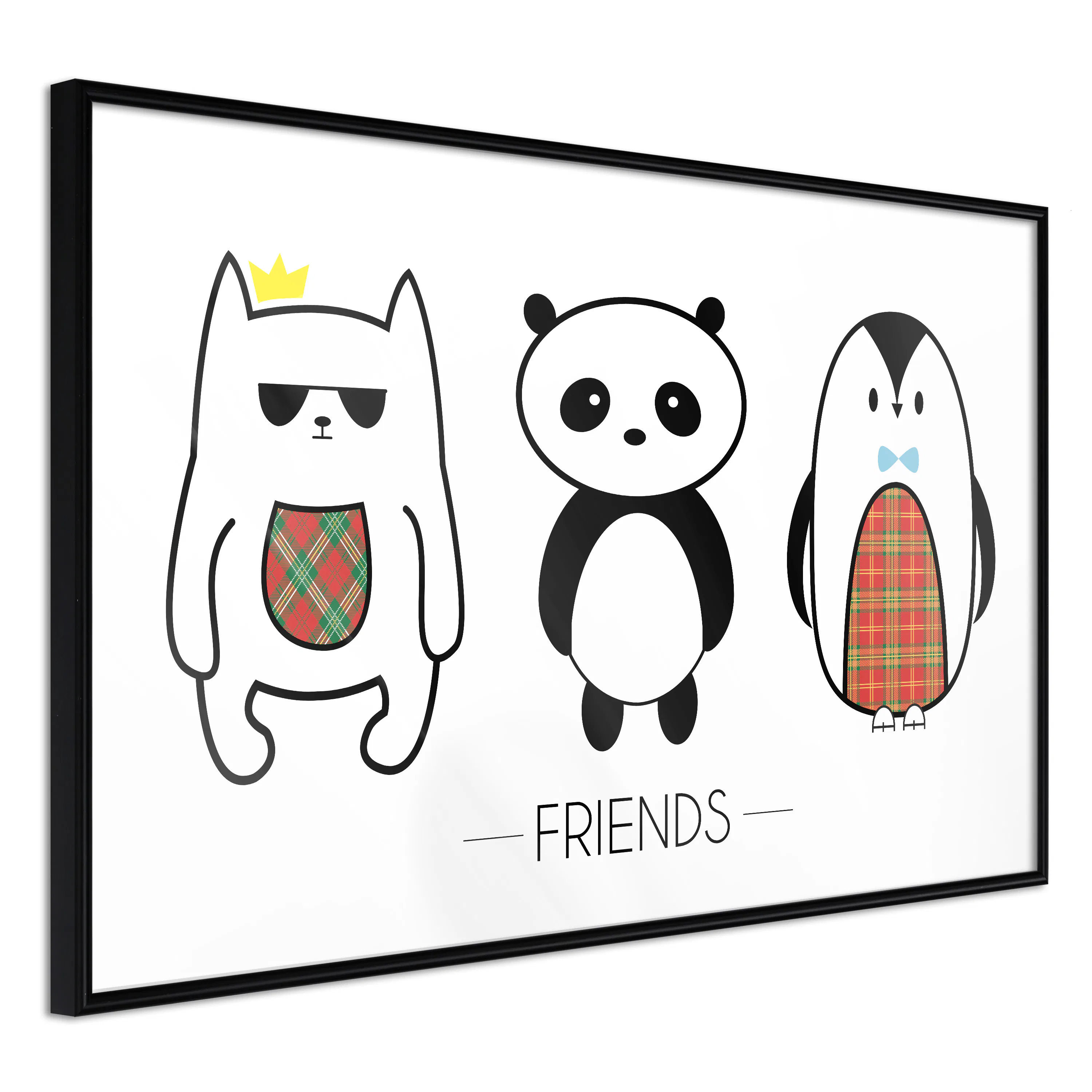 Poster Artgeist Affisch Friends