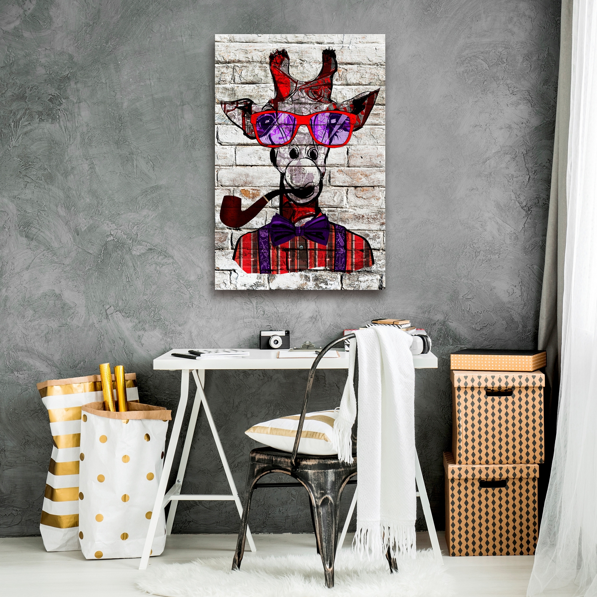 Tavla Arkiio Hipster Giraffe