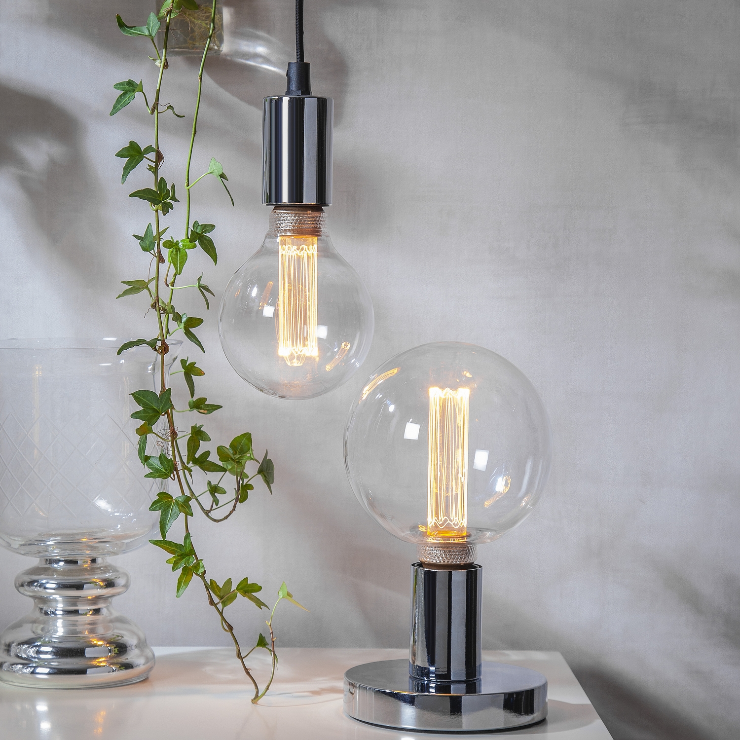 LED-lampa Star Trading E27 G95 New Generation Classic Dimbar 2,5W