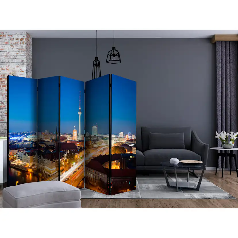 Rumsavdelare Arkiio Berlin by Night II 225x172 cm