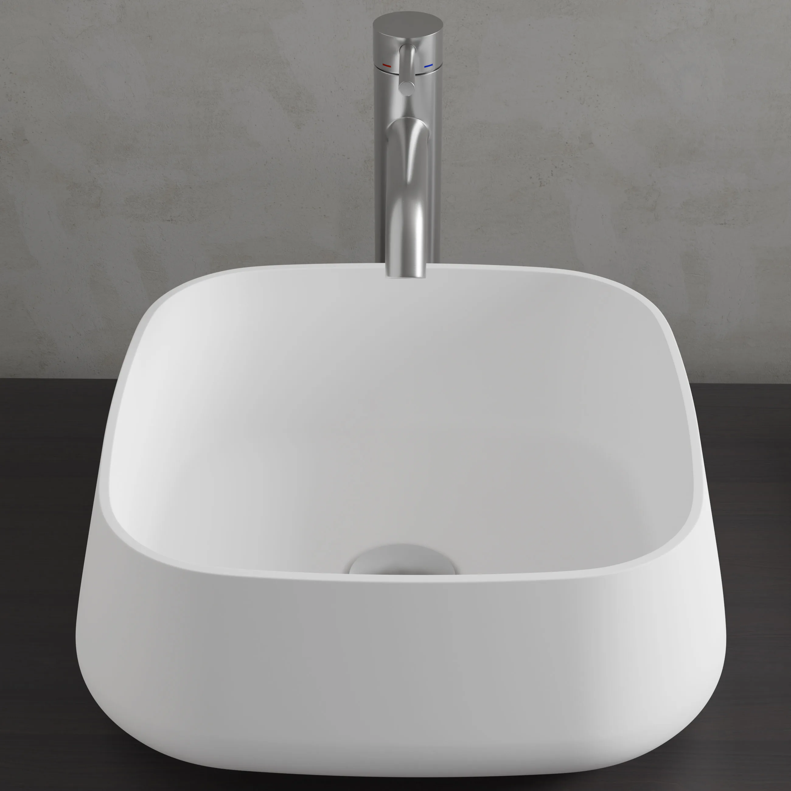Tvättställ Scandtap Solid S3