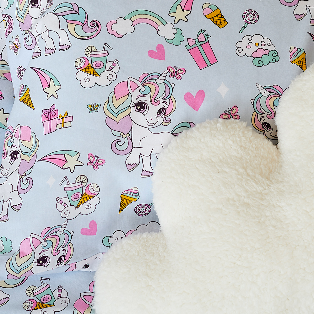 Påslakanset Borganäs of Sweden Enhörning Enkelsäng