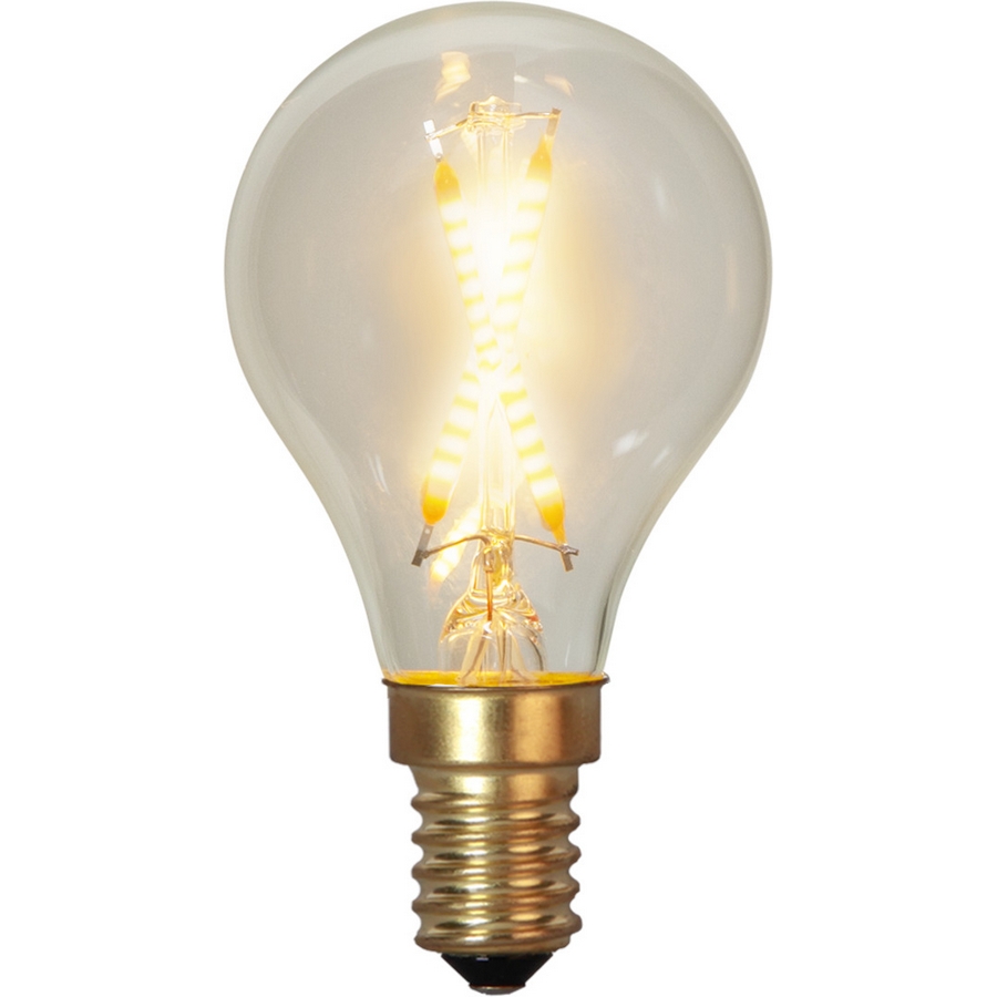 LED-lampa Star Trading Filament E14 P45 Soft Glow 0,5W