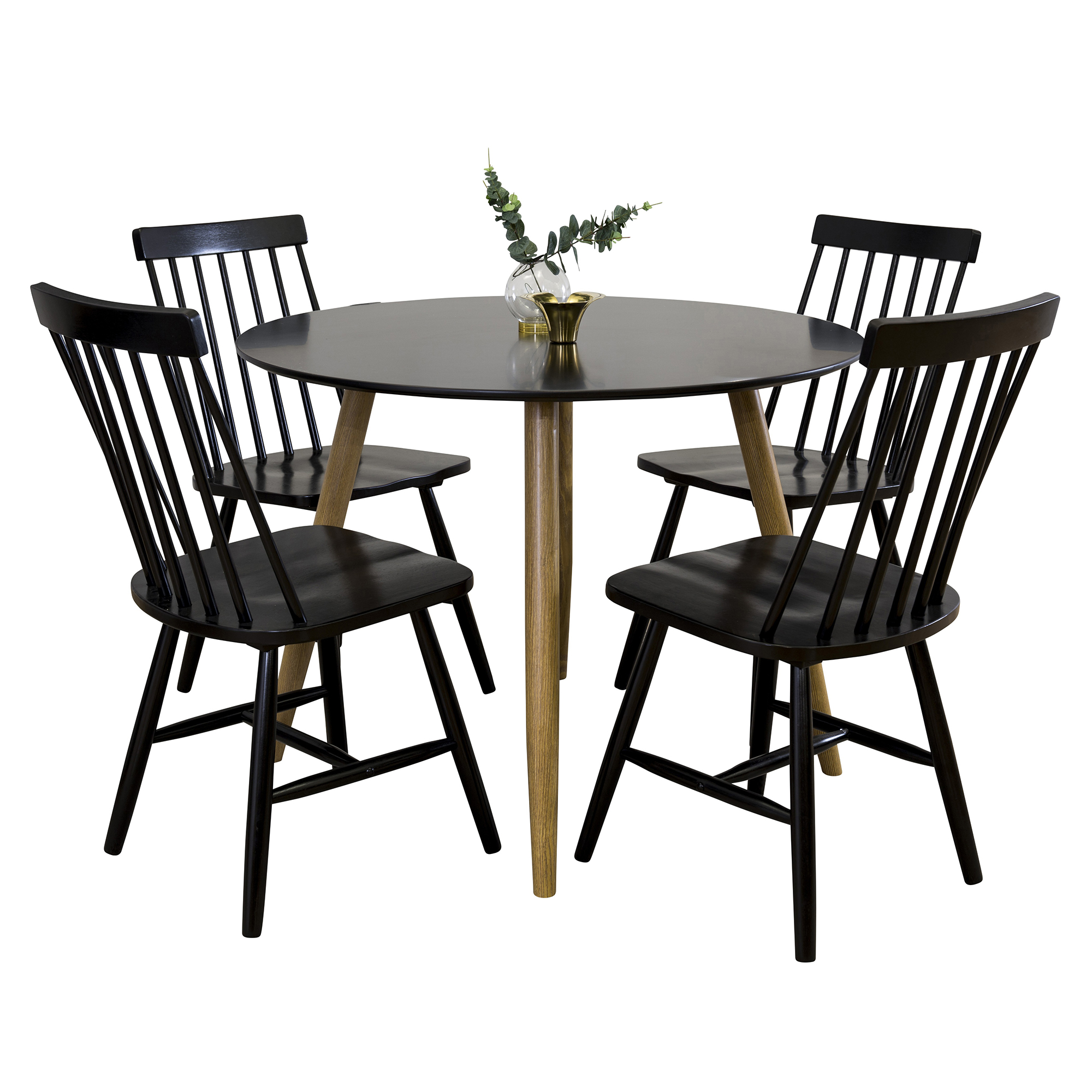 Matgrupp Venture Home Plake med 4 Lena Stolar