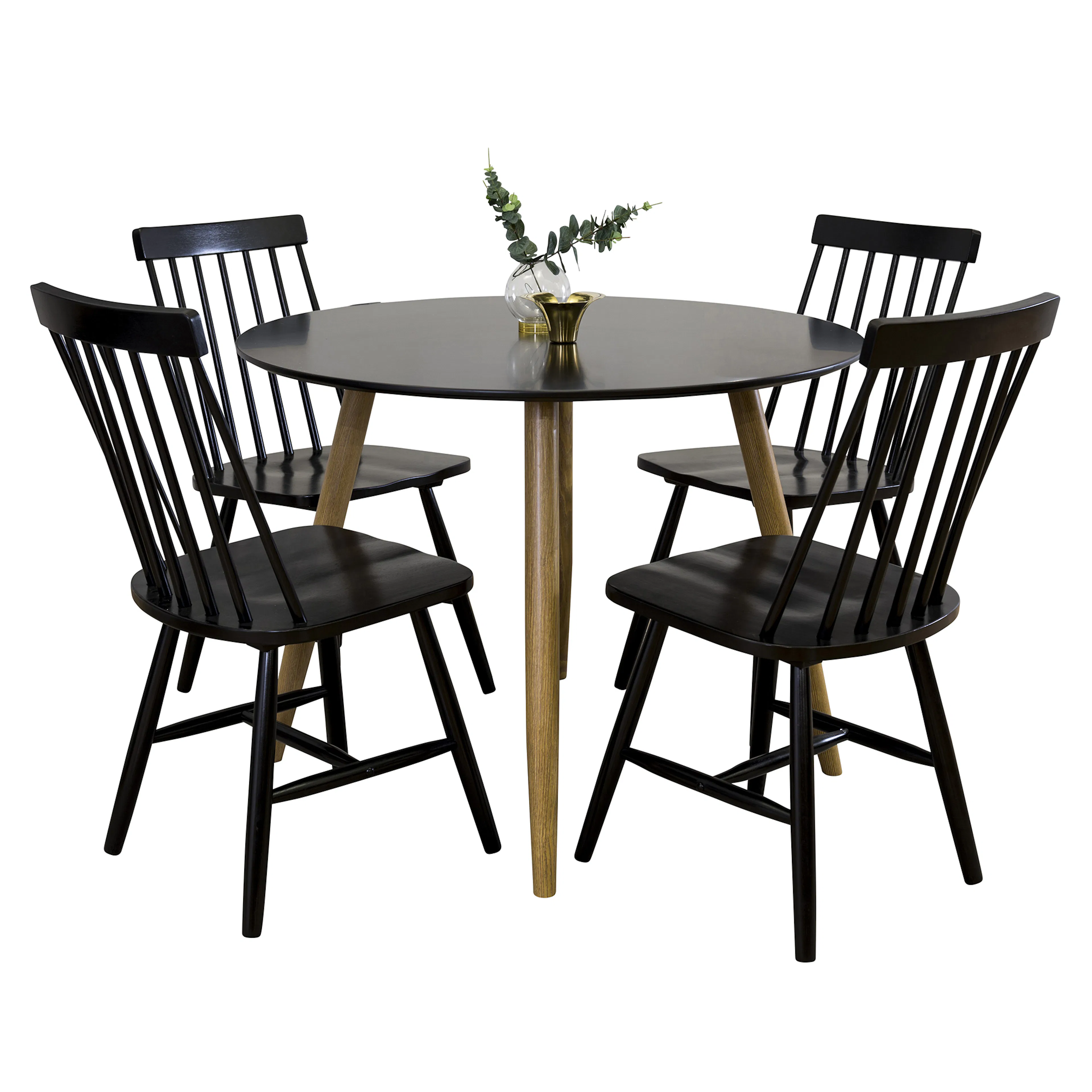 Matgrupp Venture Home Plake med 4 Lena Stolar