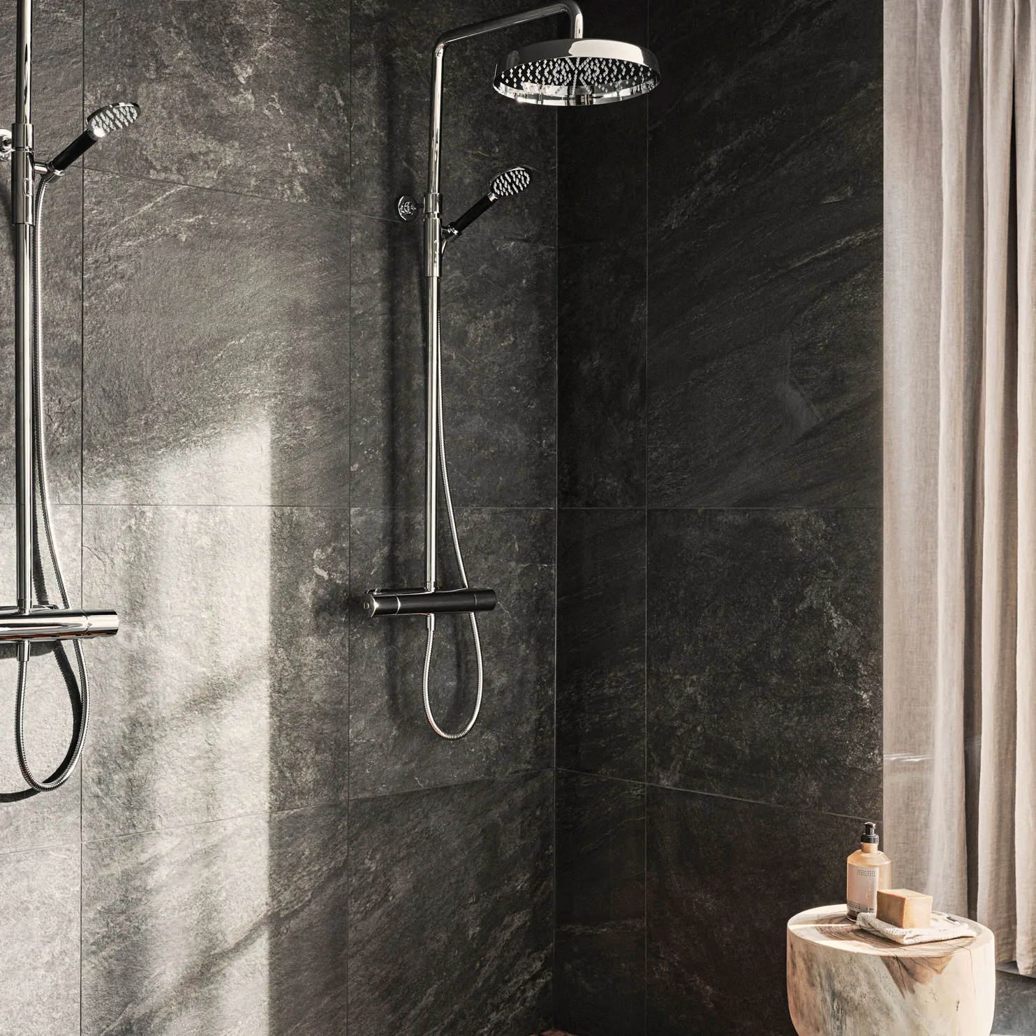 Klinker Bricmate D66 Quartzit Black 60x60 cm