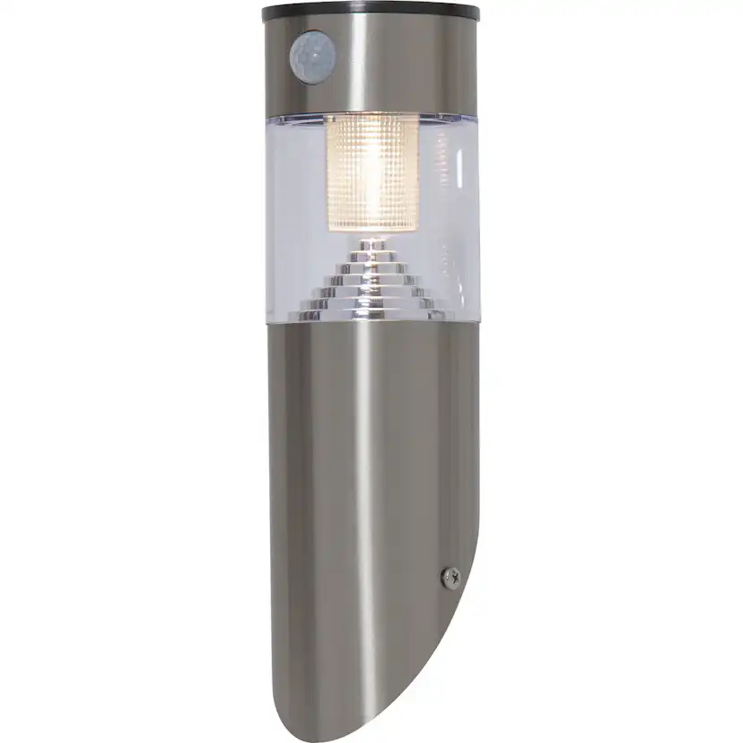 Solcells-vägglykta Star Trading Marbella Round 80/10Lm MotionTwilight