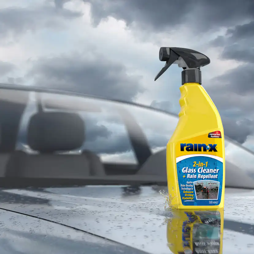 Glasbehandling Rain-X 2i1 Rengöring & Regnavvisande 500 ml