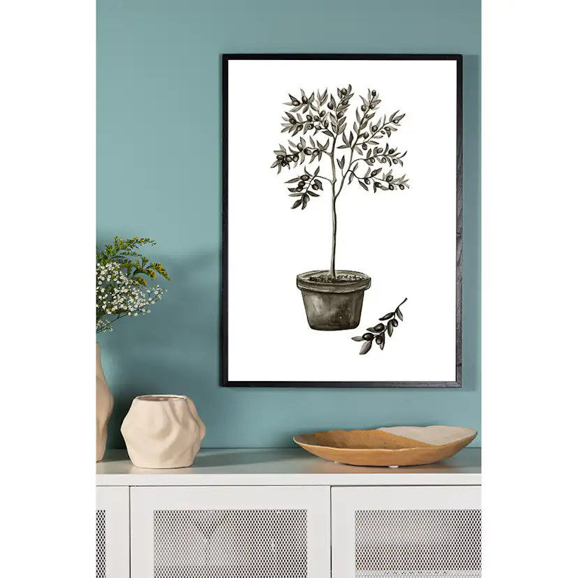 Posters Venture Home Olive Vit/grön