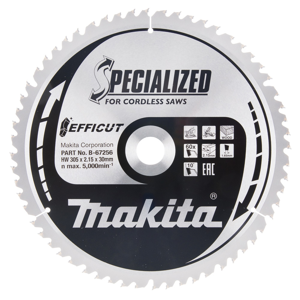Sågklinga Makita B-67256 60T