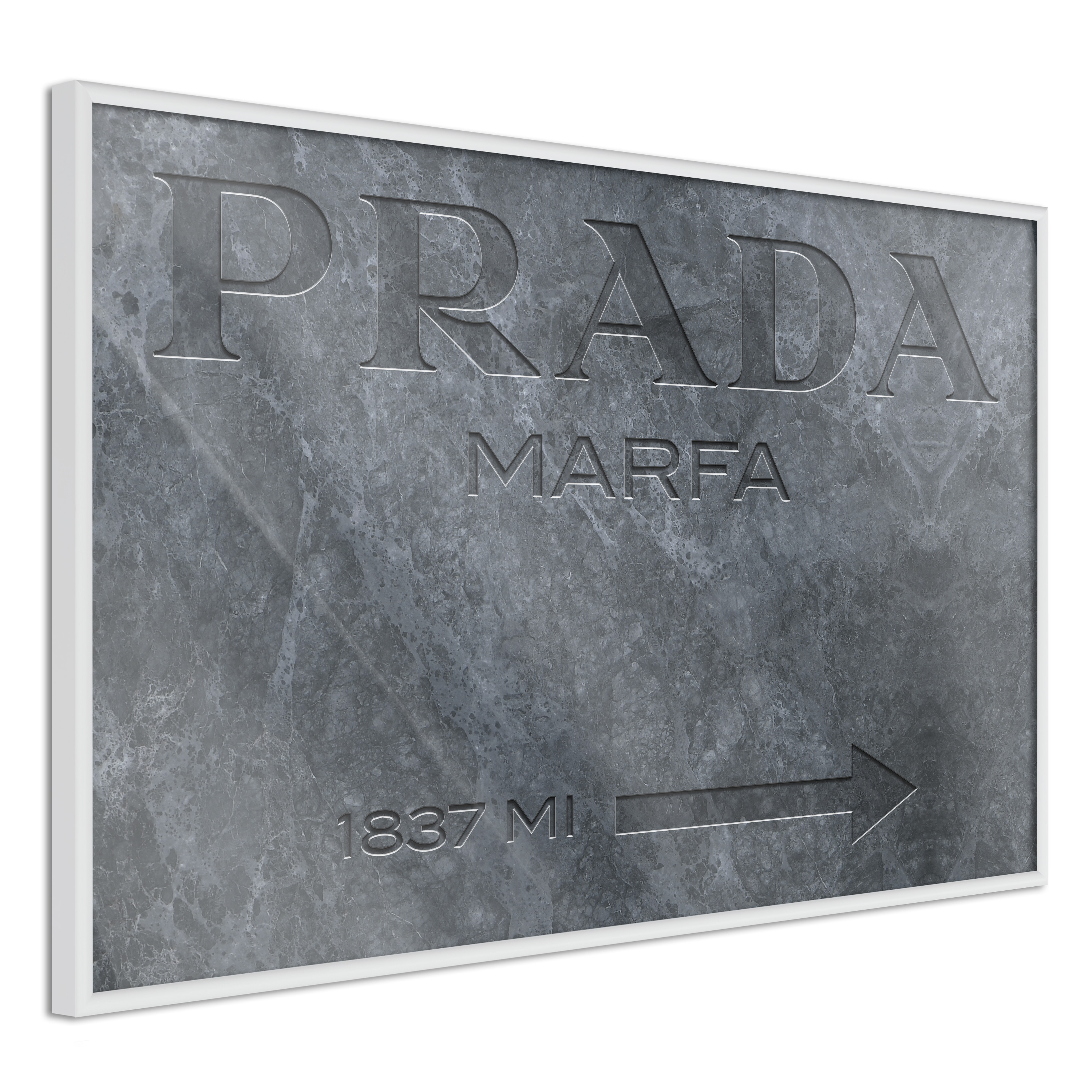 Poster Artgeist Affisch Prada Marble