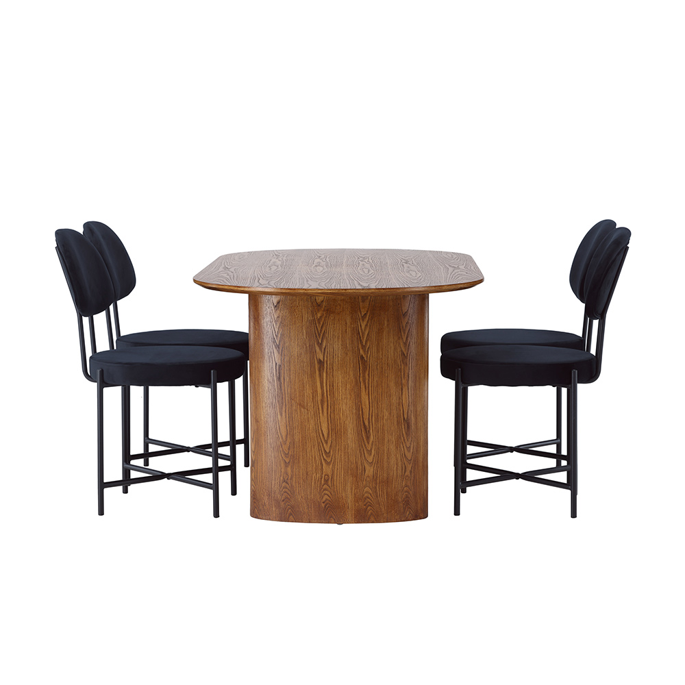 Matgrupp Venture Home Isolde med 4 Stella Stolar