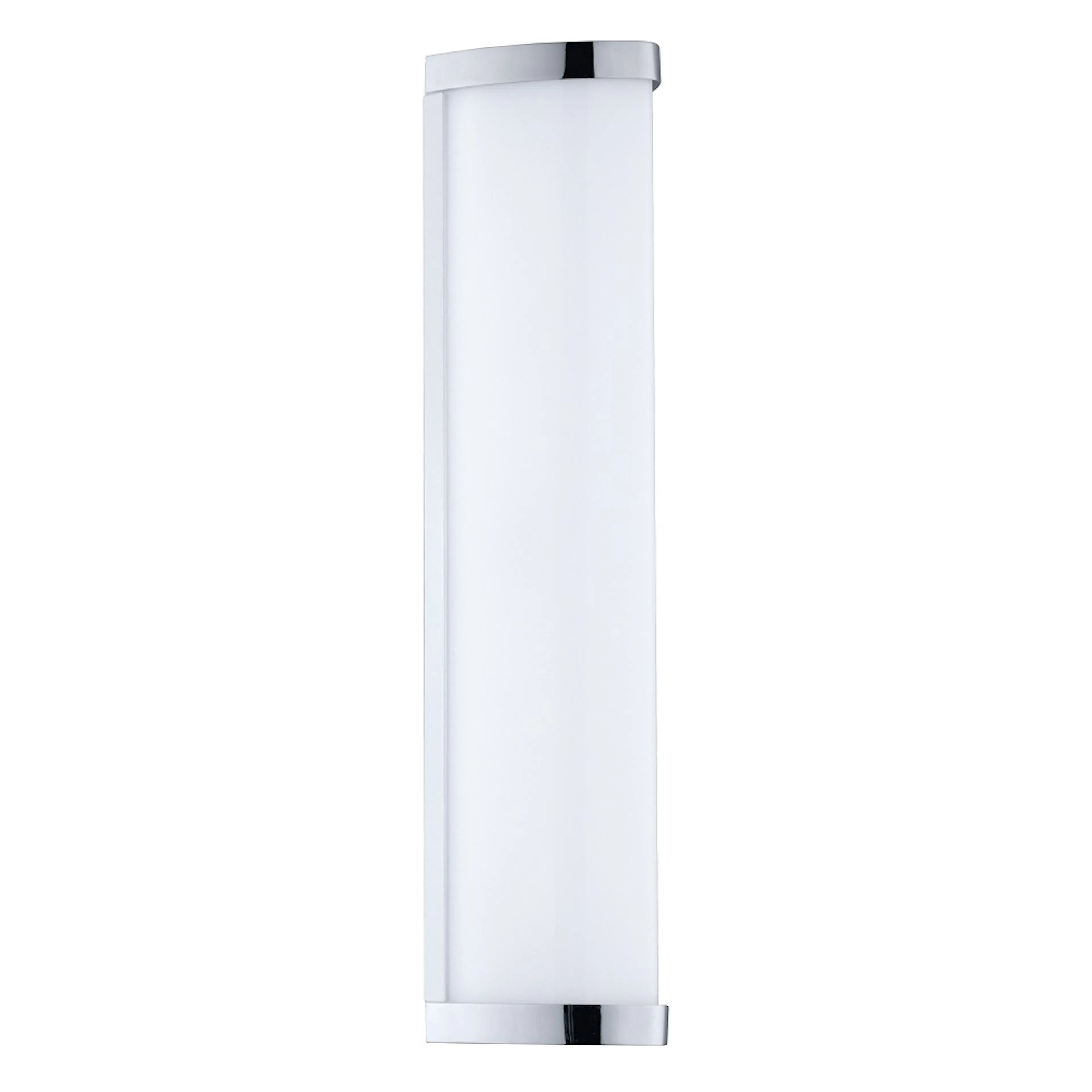 GITA 2  LED VÄGGL.  L35 IP44  KROM/VIT B: 350 mm