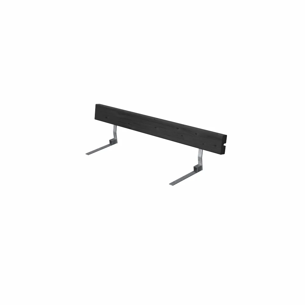 Ryggstöd PLUS till Basic Junior Bord/bänkset 118 cm Svart