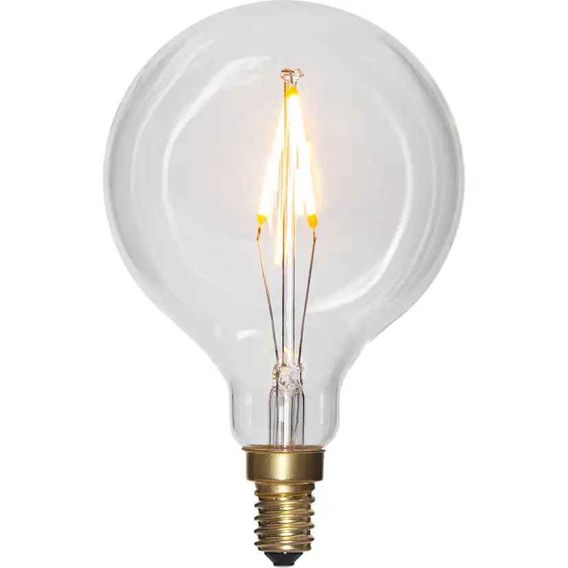 LED-lampa Star Trading E14 G80 Soft Glow Dimbar 1,5W