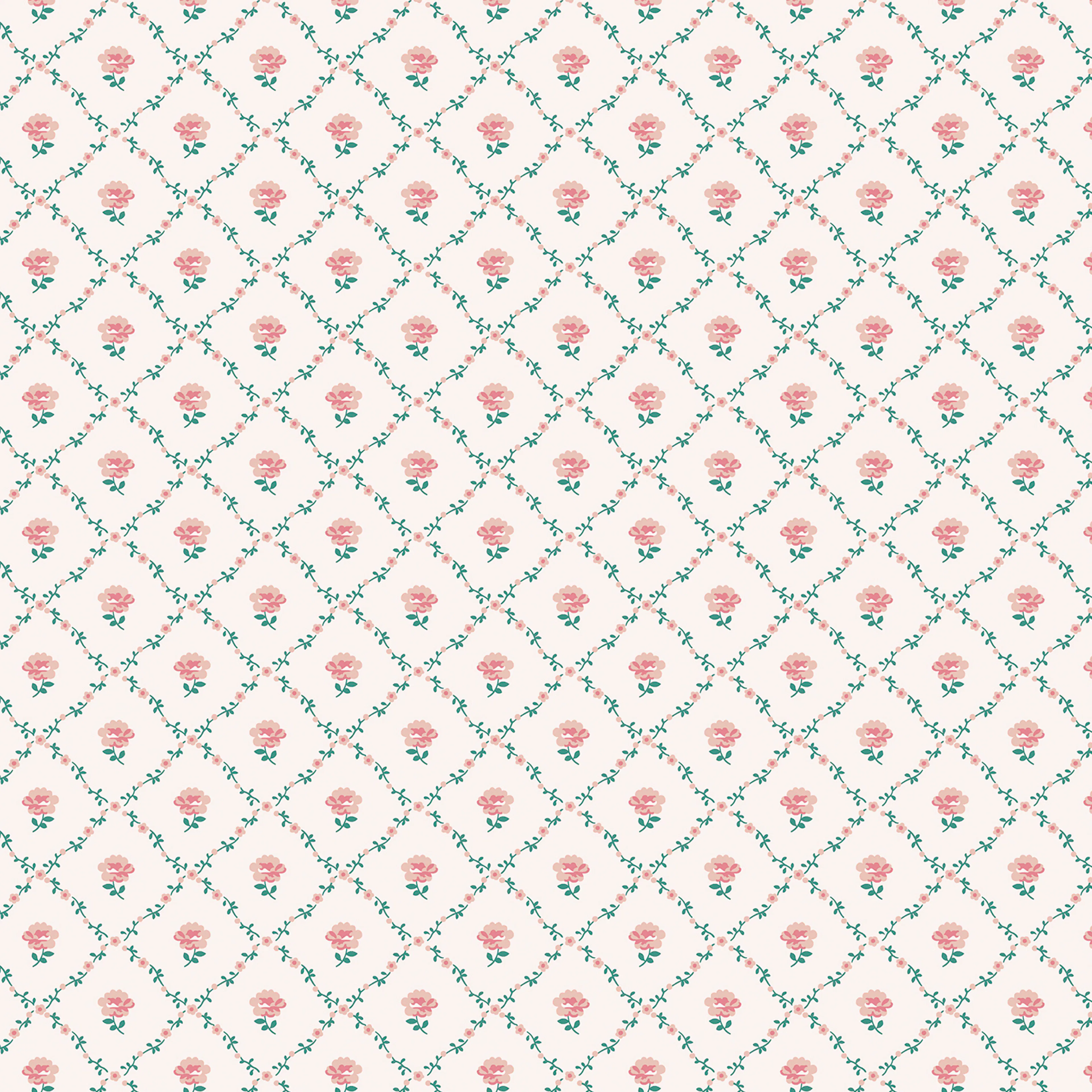 Tapet Laura Ashley Kate Coral Rosa 122766