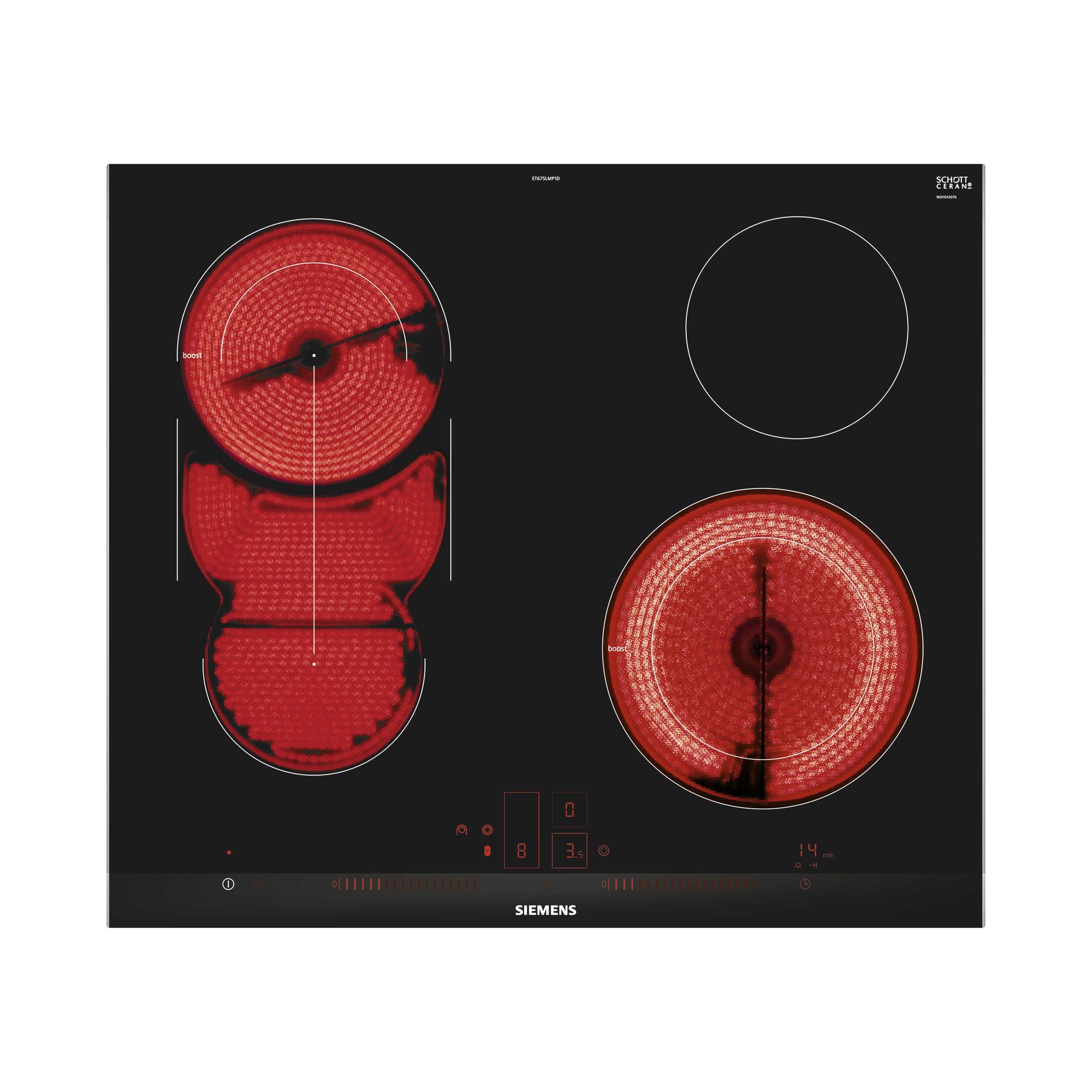 Glaskeramikhäll Siemens ET675LMP1D