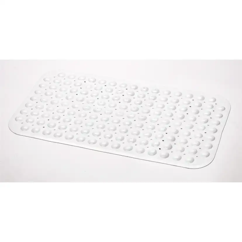 Halkmatta vit 69x38 Vit, Storlek: 69x38cm