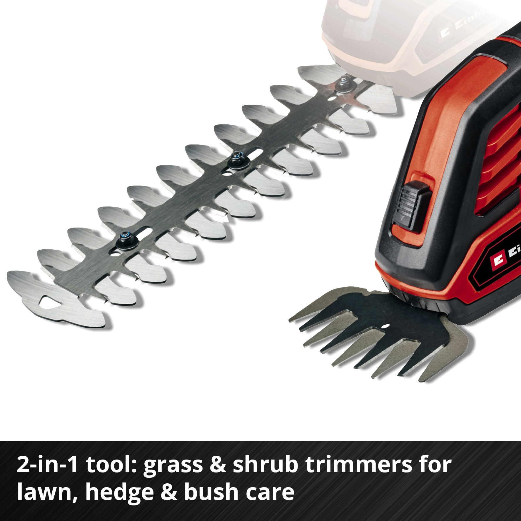 Grässax Einhell GE-CG 18/100 Li Utan Batteri & Laddare