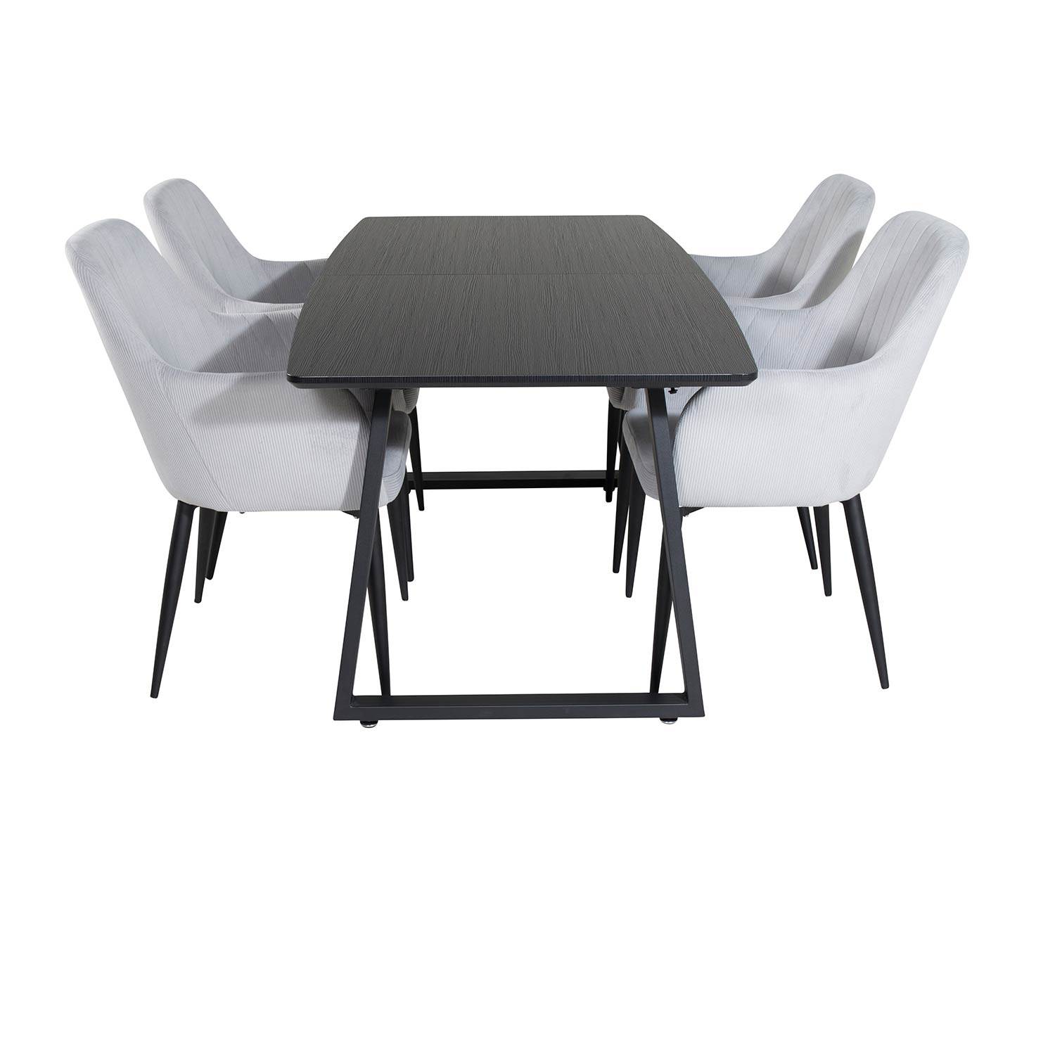 Matgrupp Venture Home Ina med 4 Corina Stolar Manchester