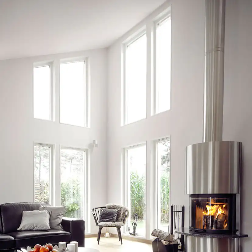 Fast Fönster Elitfönster Original Alu 100 Lagerfört