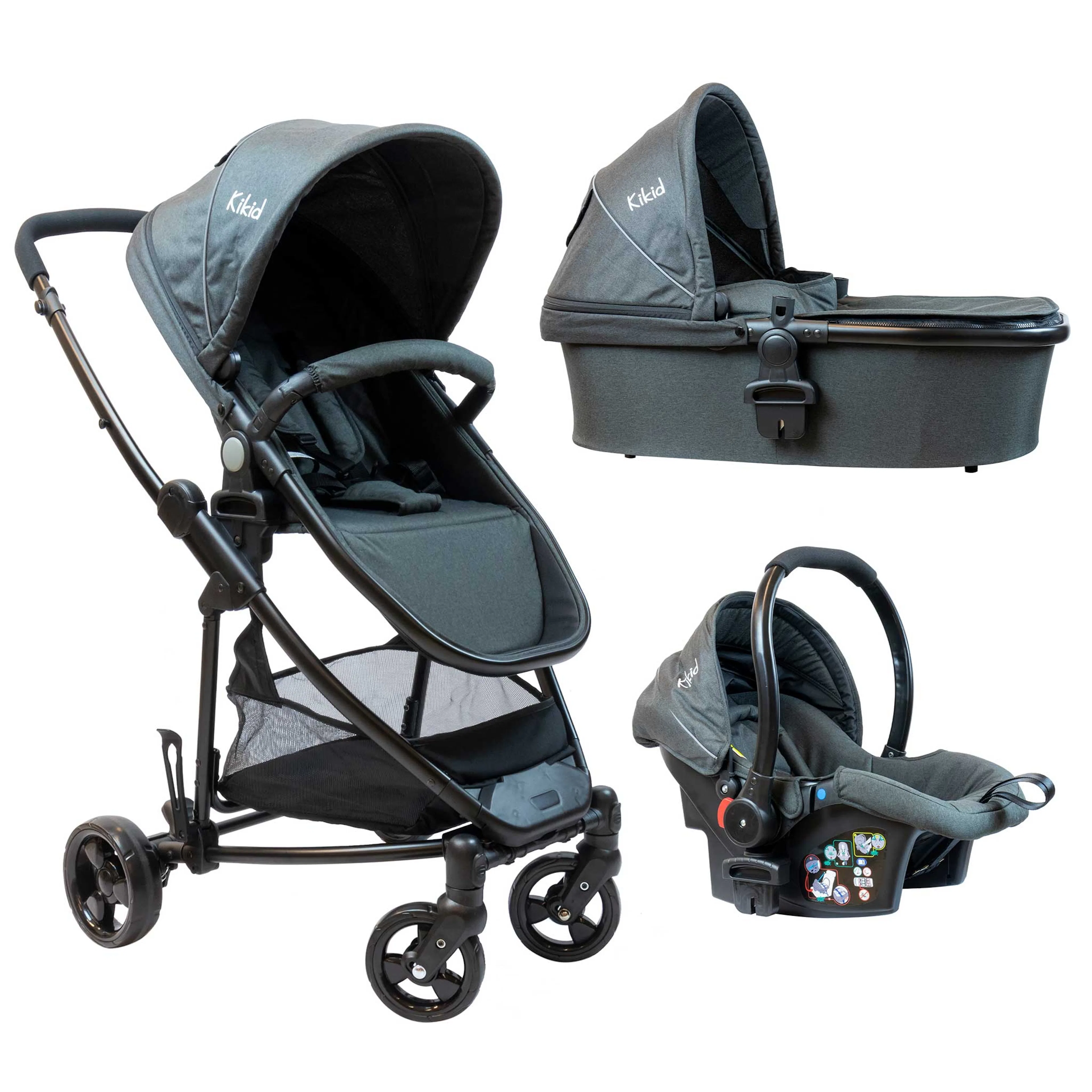 Kombivagn Kikid Premium 3-in-1