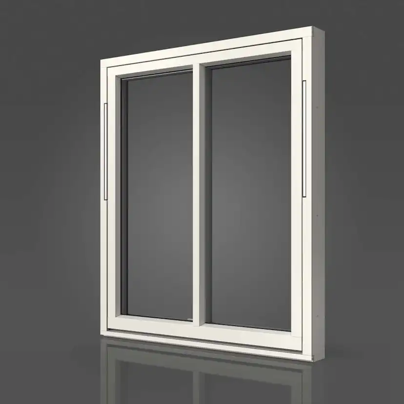 Vridfönster Elitfönster Original Alu 100 3-Glas Bågpost Lagerfört