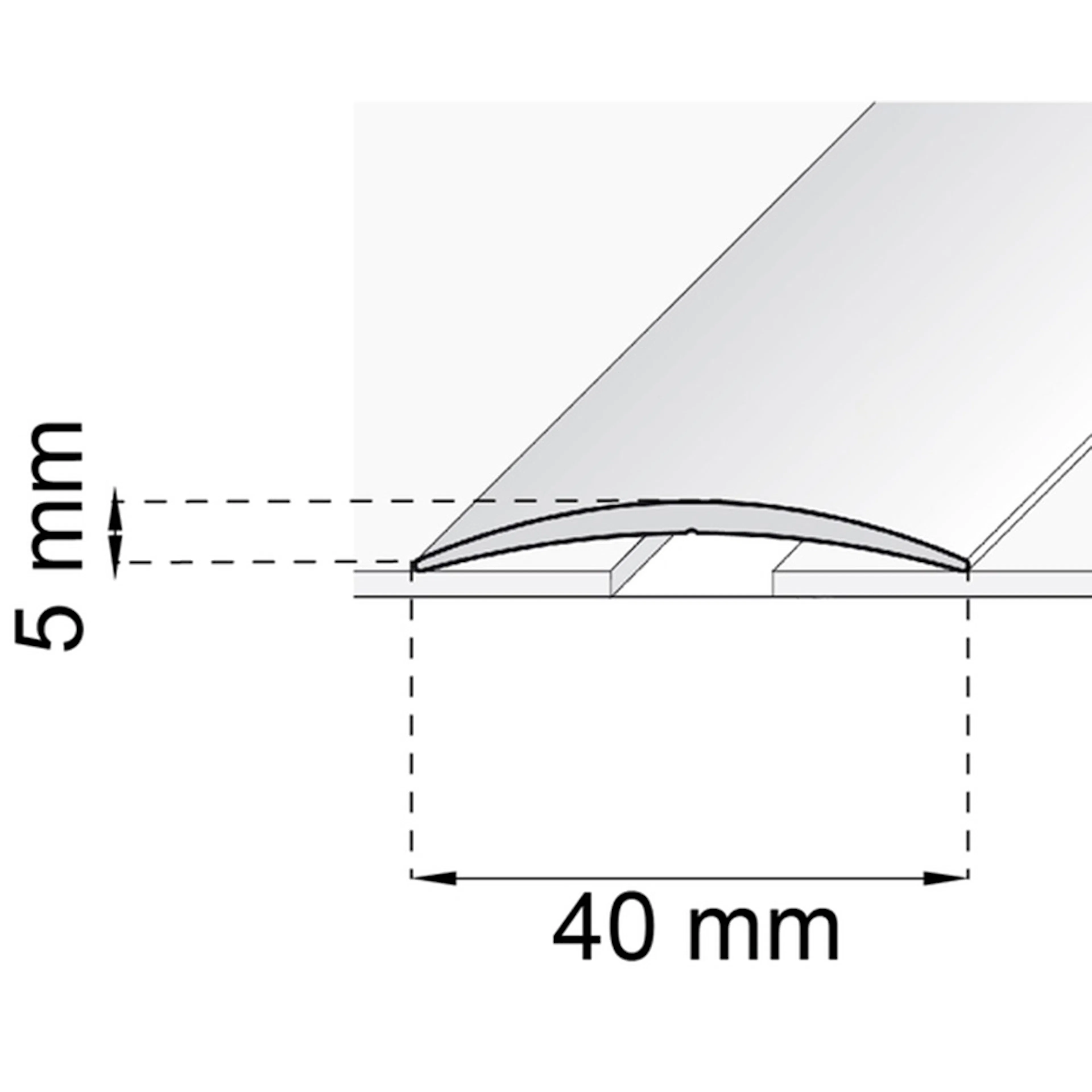 SKARVLIST HABO SA13 EK 40MM Längd: 2000 mm, Utförande: Ek