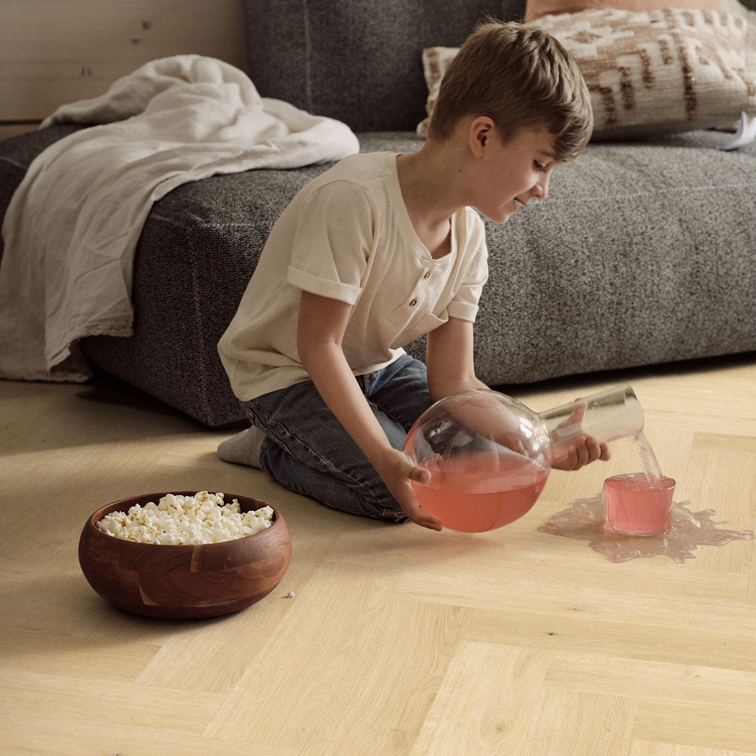 Laminatgolv Pergo Kungshamn Ivory Oak