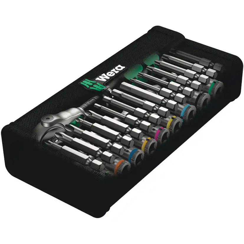 Hylsnyckelsats Wera 8100 Sa 6 Zyklop 1/4tum 28Del