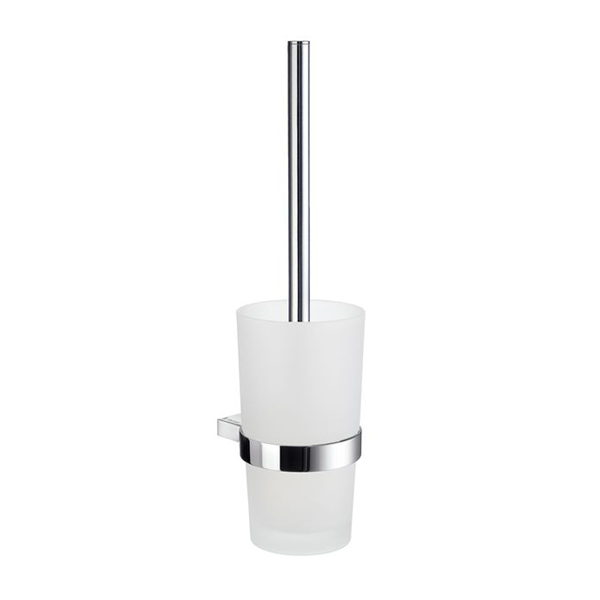 Toalettborste Smedbo Air AK333 Krom/Frostat Glas
