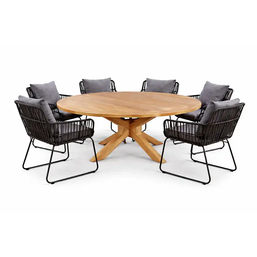 Trädgårdsbord Baltic Garden Toscana bord Ø180 cm