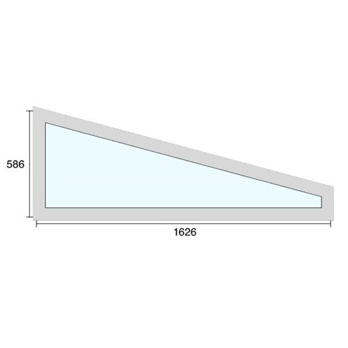 Gavelspetsfönster Landskap Par Robust Vår till Höst