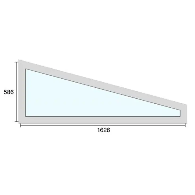 Gavelspetsfönster Landskap Par Robust Vår till Höst