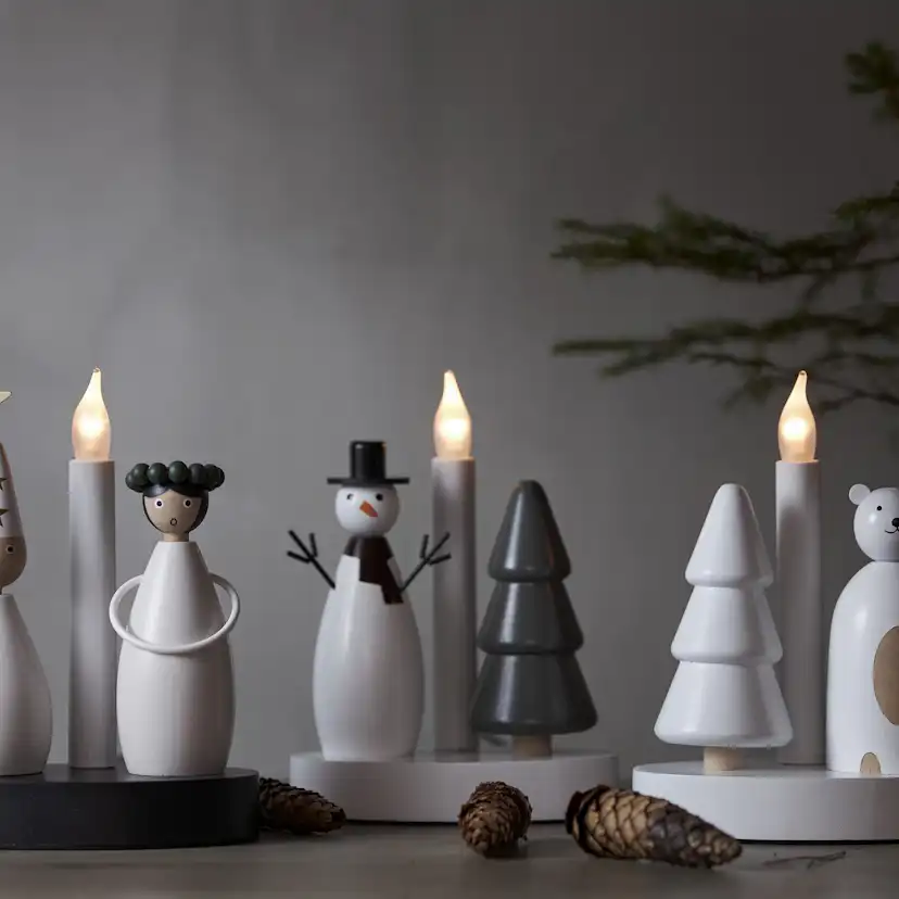 Ljusstake Star Trading Christmas Joy Lucia