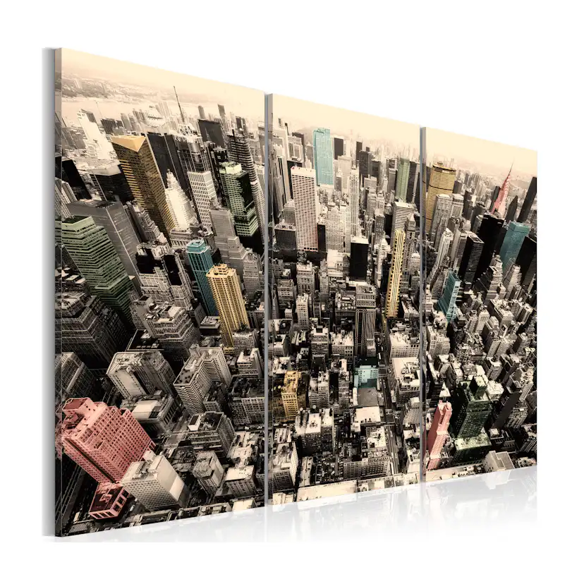 Tavla Arkiio The Tallest BuildIngs In New York City 60x40