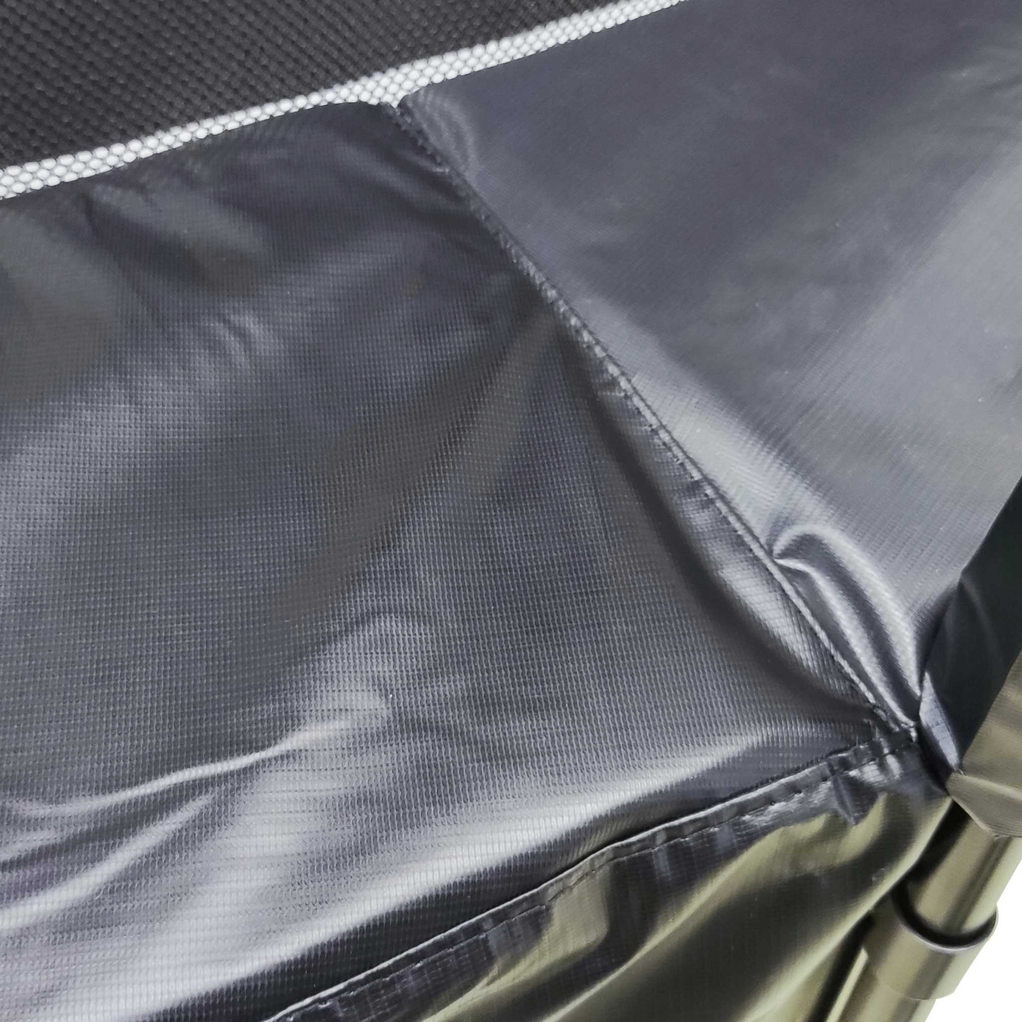 Studsmatta Stratos med Skyddsnät Premium Black Line 4,27 m