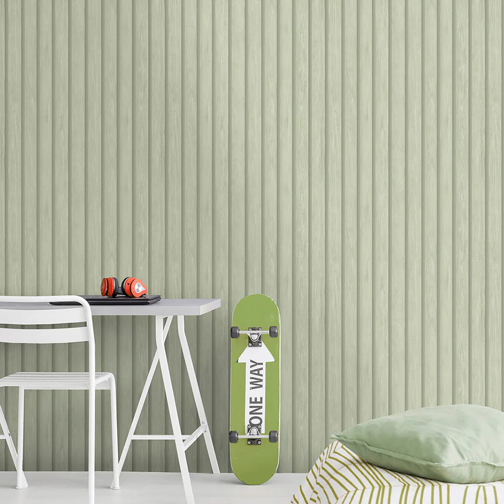 Tapet Holden Dream Catcher Woodslat Soft Green 13300