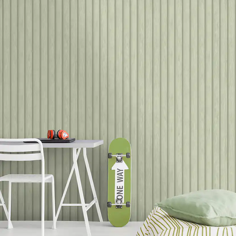 Tapet Holden Dream Catcher Woodslat Soft Green 13300